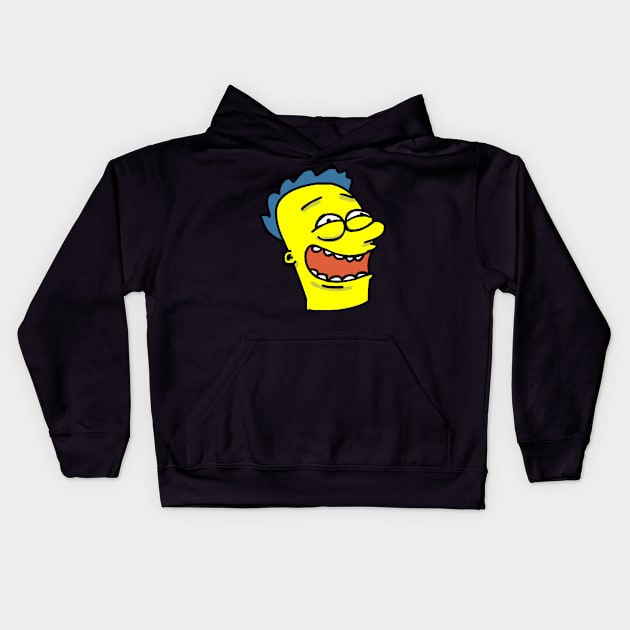 joker Kids Hoodie by deshman